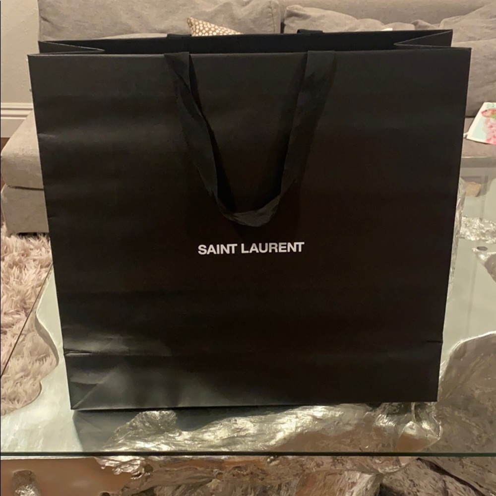 NEW: Saint Laurent: XL Gift Bag